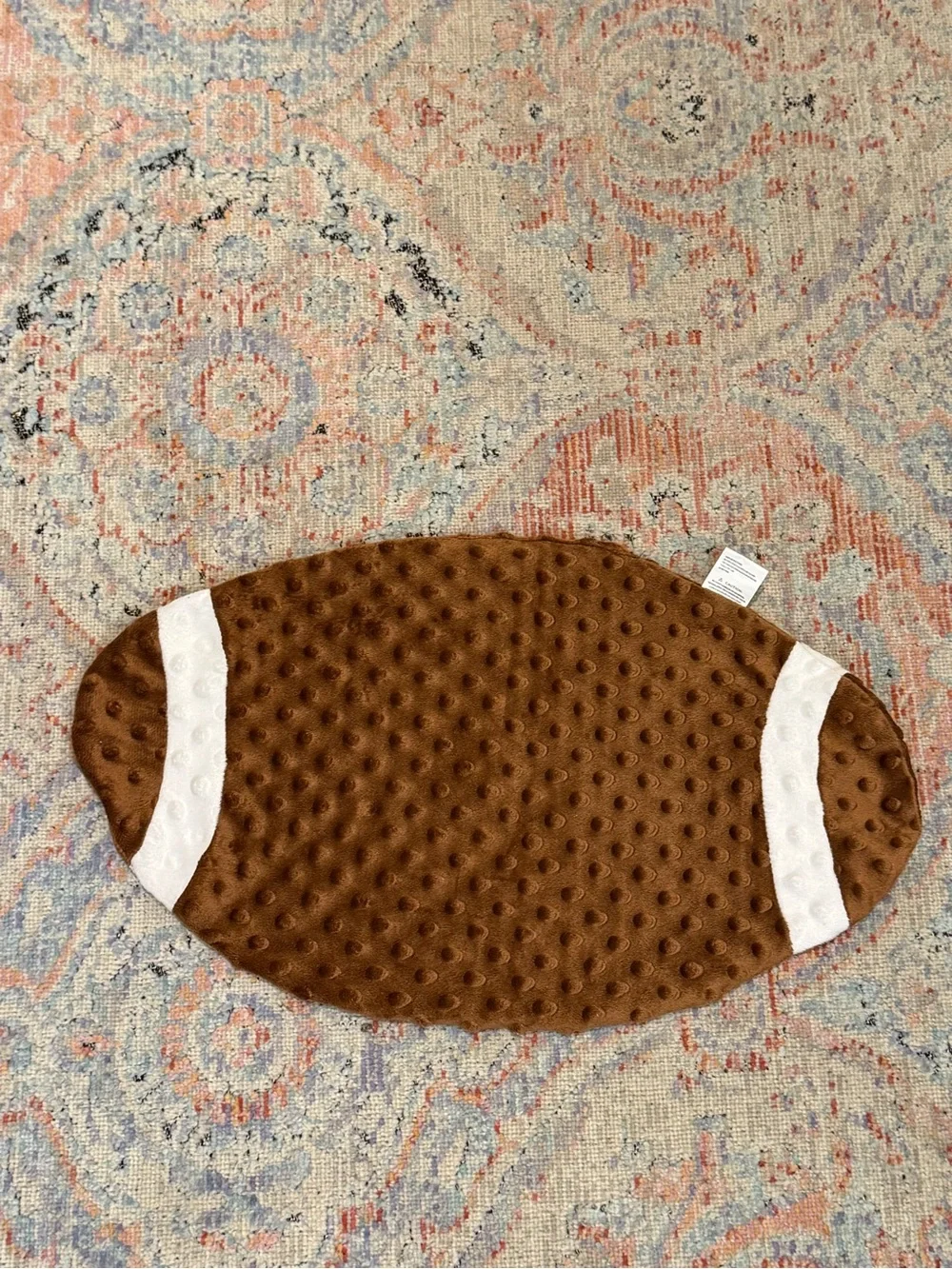 Football baby blanket